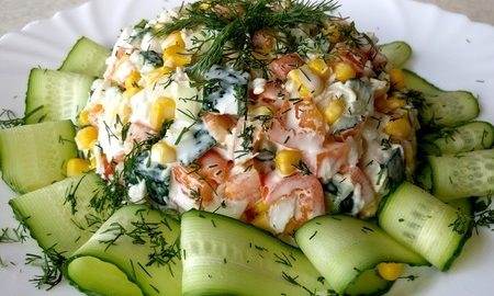 Салат С Кукурузой На Новый Год